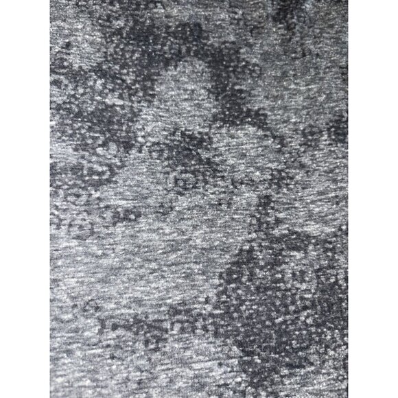 Lululemon Lab Gray Relaxed Cropped Crewneck T-Shirt Soft Wick Fabric Size 6 - Picture 6 of 8